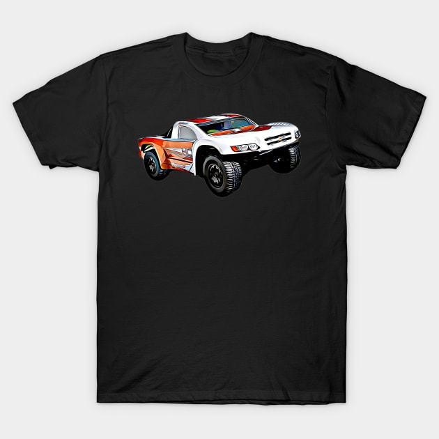 Rc short course racer truck or super truck racer T-Shirt by Guntah